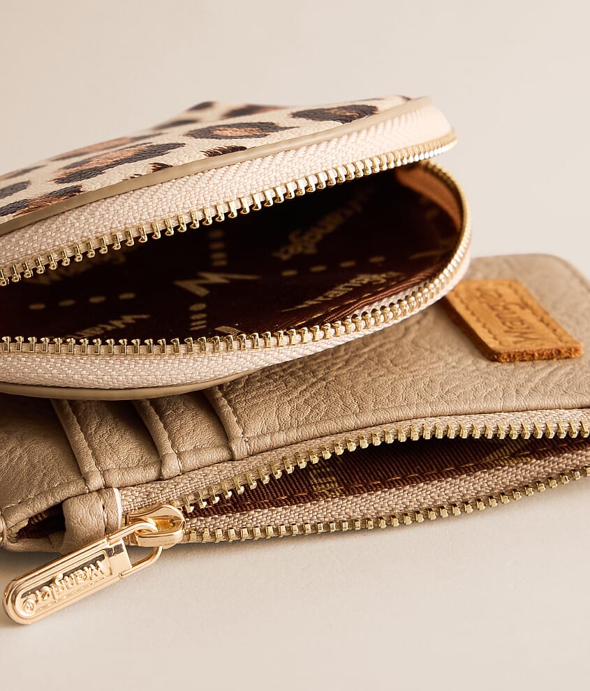 Leopard Wristlet Wallet