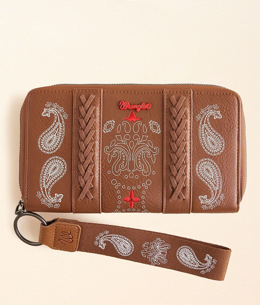 Wrangler Paisley Print Wallet