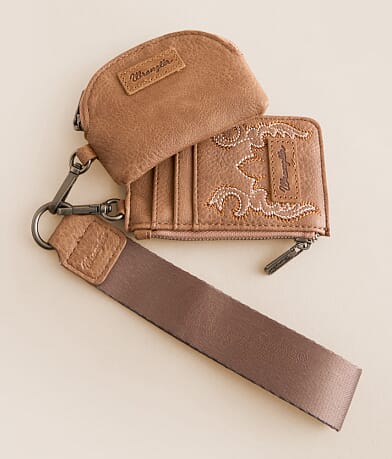 Wrangler® Western Embroidered Wristlet front view