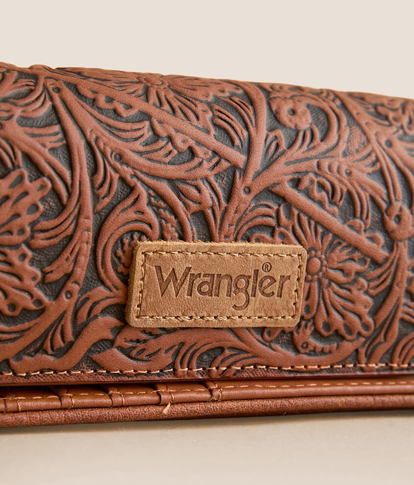 Tooled Wristlet Wallet