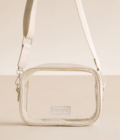 Wrangler® Clear Camera Crossbody Purse front view