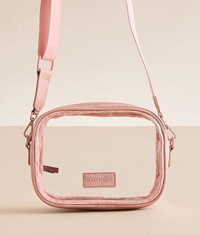 Wrangler® Clear Camera Crossbody Purse front view