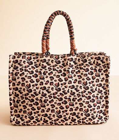 Wrangler&#174; Leopard Canvas Tote MISC_DETAIL_1
