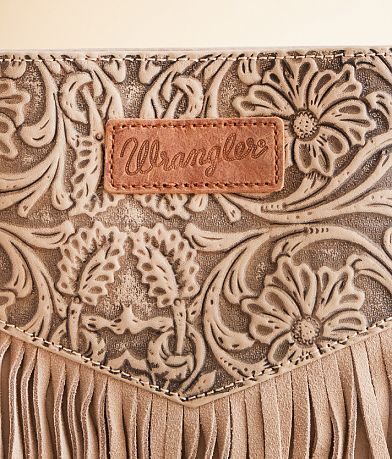 Wrangler&#174; Tooled Leather Fringe Purse MISC_DETAIL_2