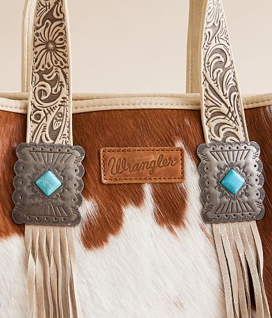 Wrangler&#174; Vintage Floral Cowhide Leather Purse MISC_DETAIL_3