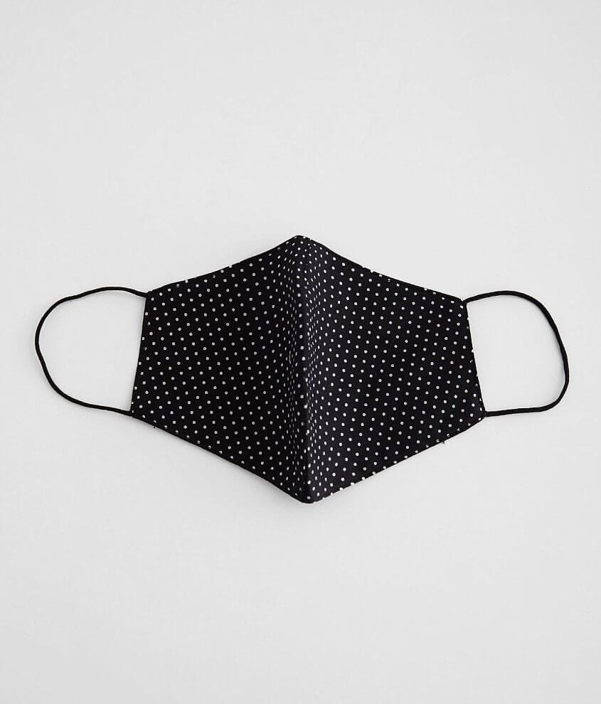 Polka Dot Face Mask - Women's Face Masks in Black | Buckle