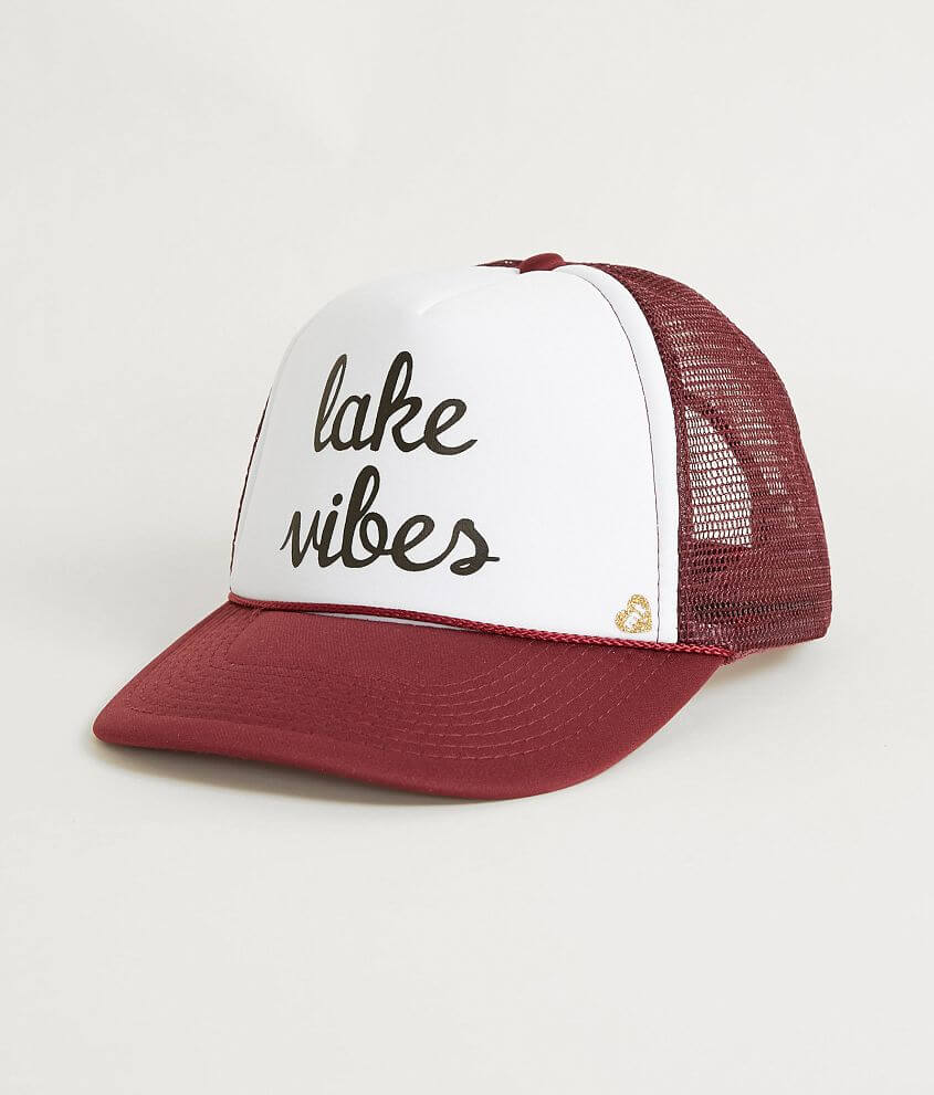 Mother Trucker Lake Vibes Trucker Hat front view