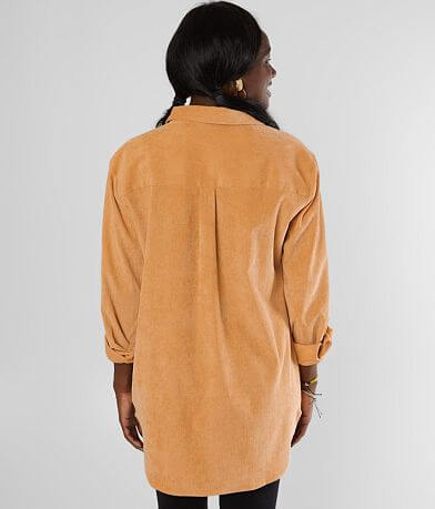 Gilded Intent Corduroy Tunic Shirt BACK