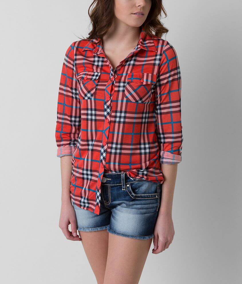 Passport Plaid Shirt front view