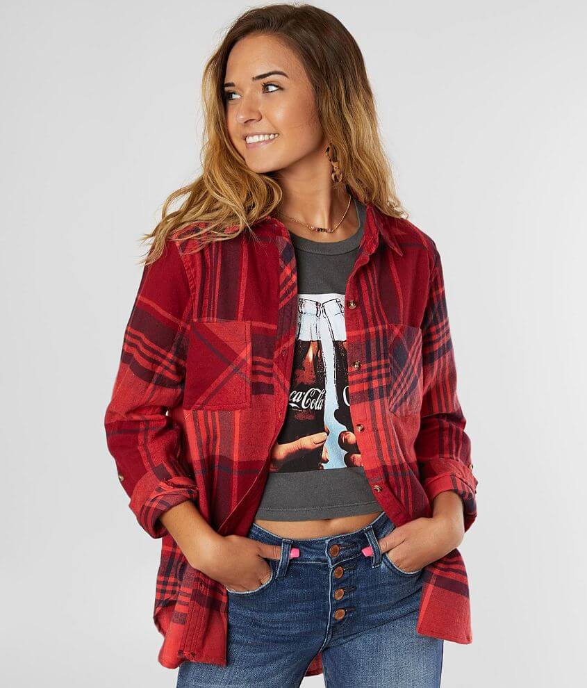 Daytrip Flannel Shirt front view