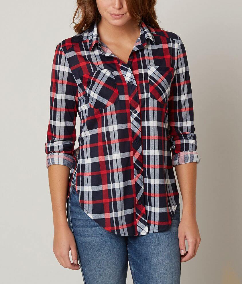Daytrip Plaid Shirt - Women's Shirts/Blouses in Blue Red | Buckle