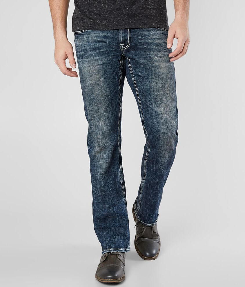 Salvage Mayhem Straight Stretch Jean - Men's Jeans in Blue Grotto | Buckle