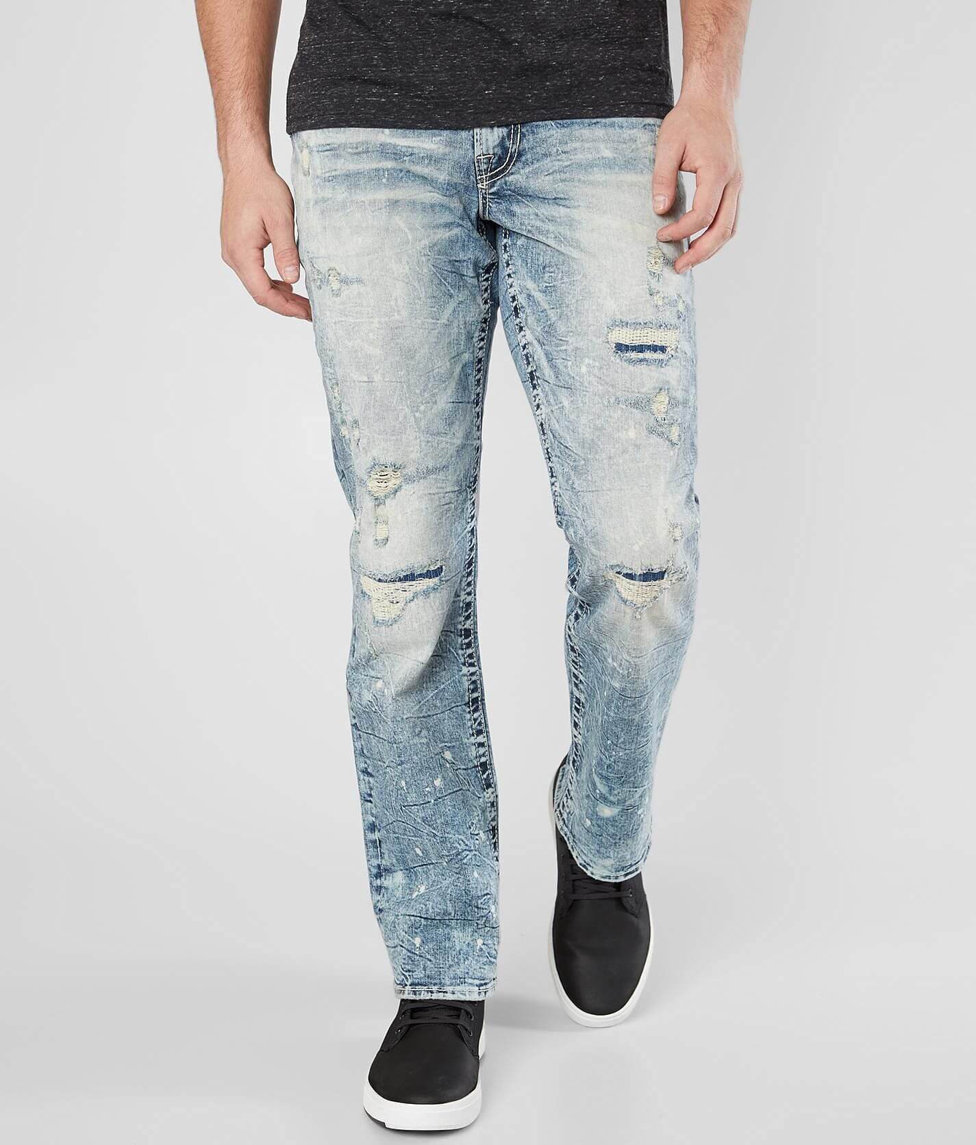 Salvage Mayhem Straight Stretch Jean - Men's Jeans in Raptor