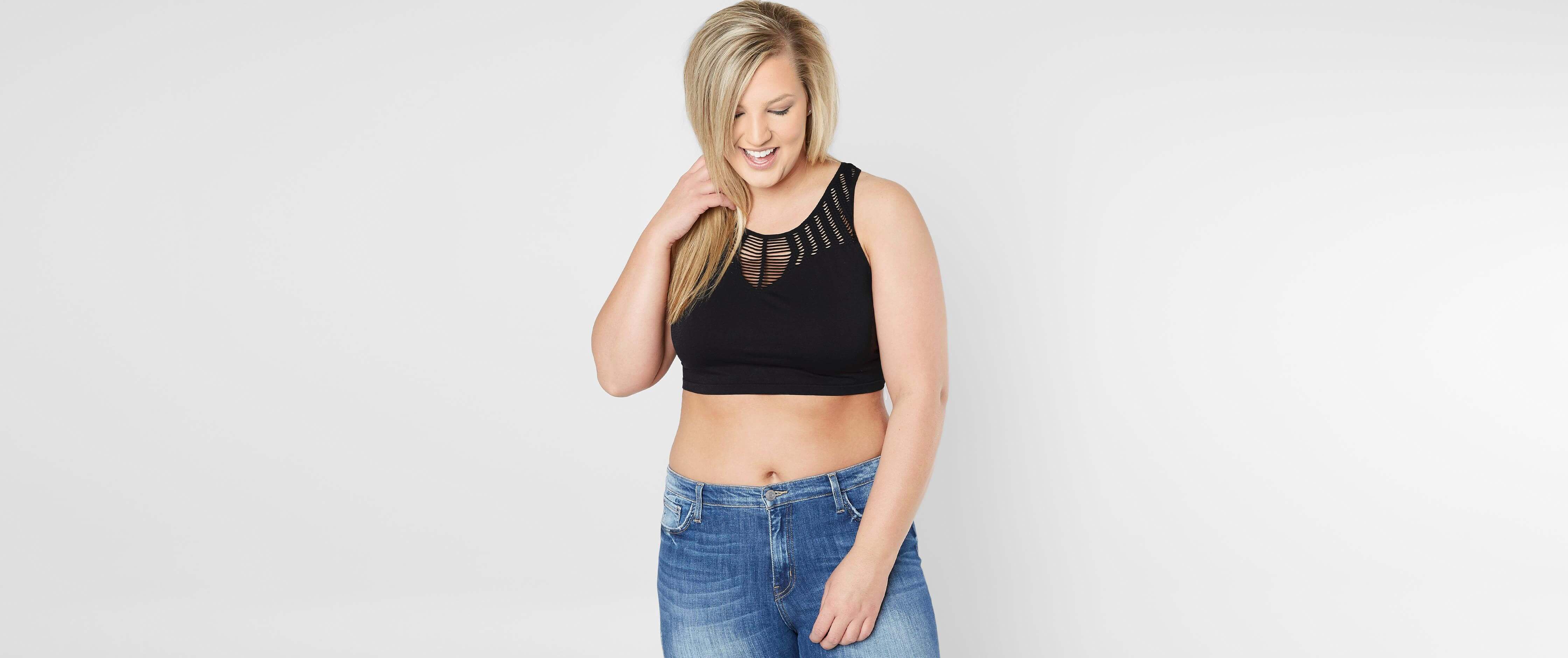 Suzette Shredded Bralette - Plus Size Only