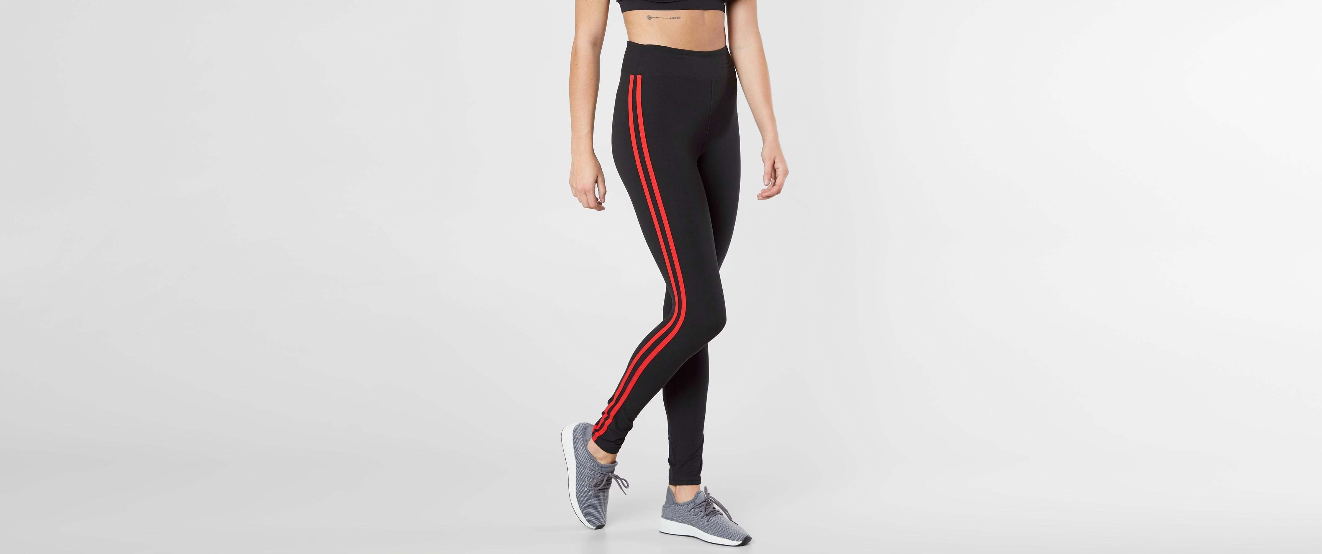 women's side stripe leggings