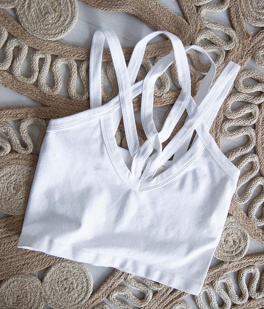 Strappy Bralette White