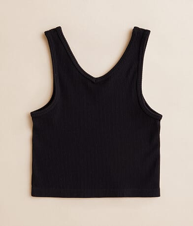 BKEssentials Girls - Ribbed Brami - One Size front view