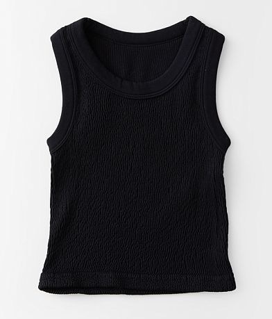 Girls - BKEssentials Wide Strap Tank Top - Girl's Tank Tops in Black