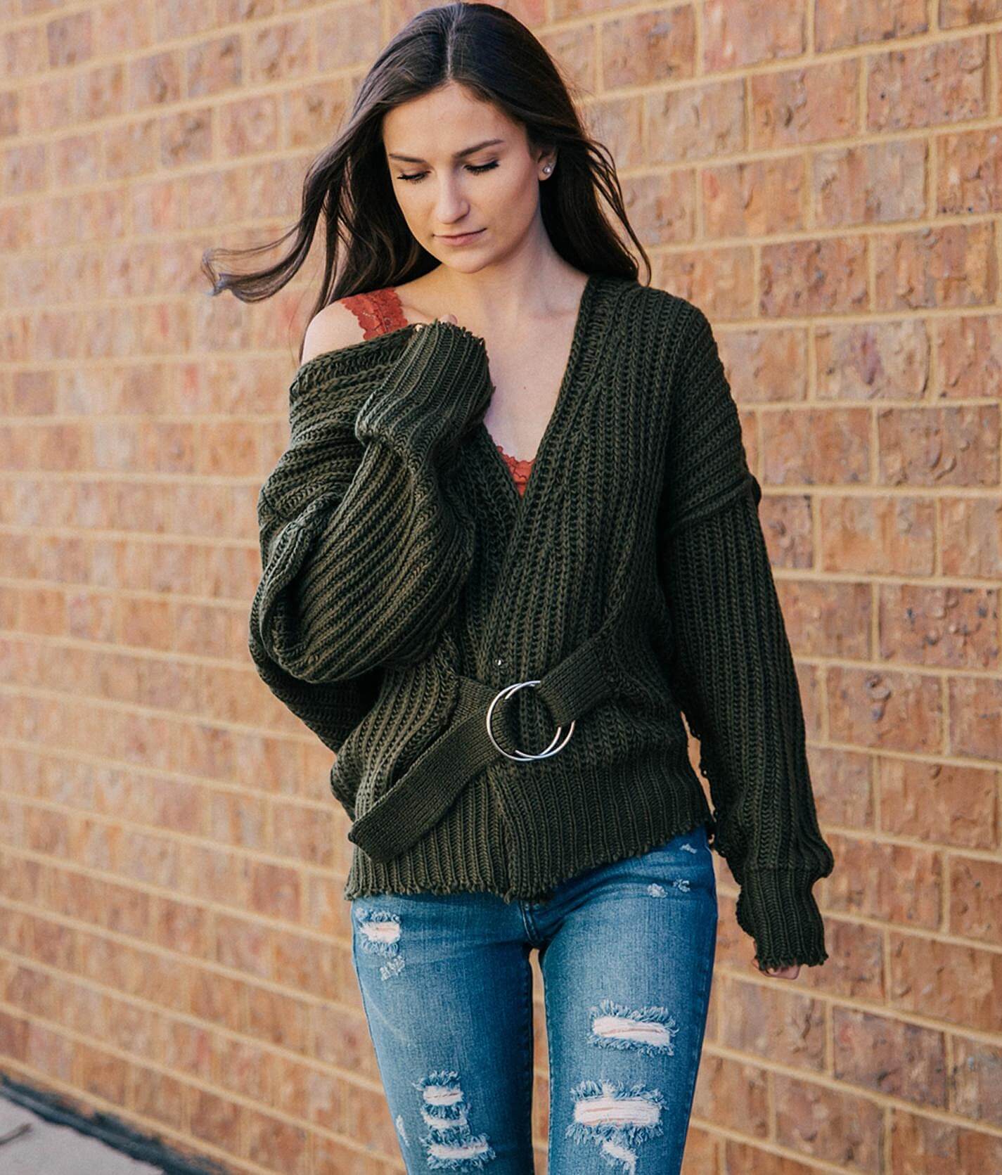 mustard sweater