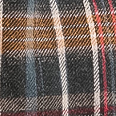 Pieced Plaid Hooded Shacket thumbnail 5