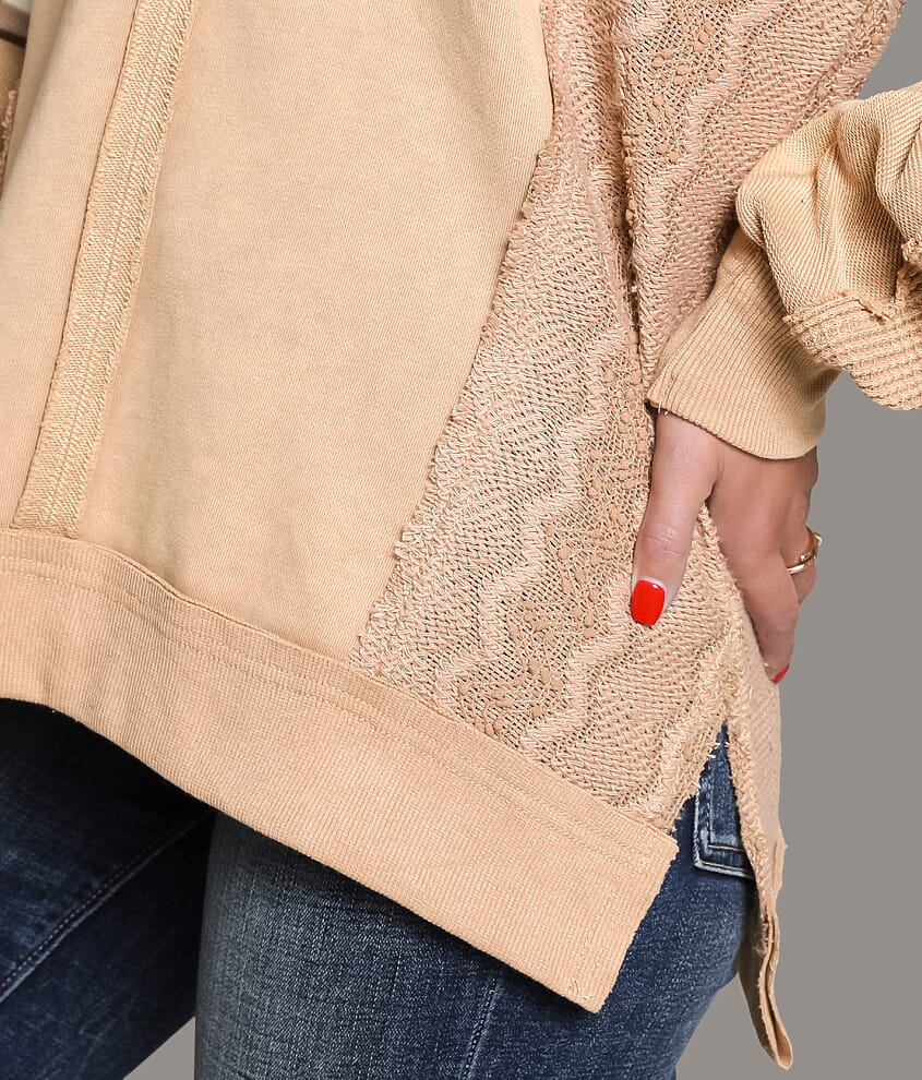 Striped Knit Pullover