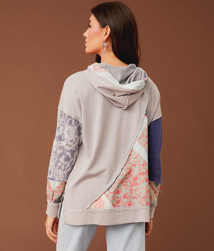 Mixed Media Hoodie - thumbnail 3
