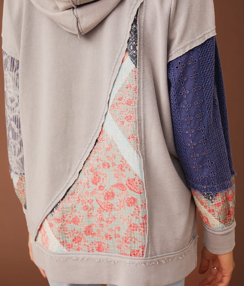 Mixed Media Hoodie - thumbnail 4