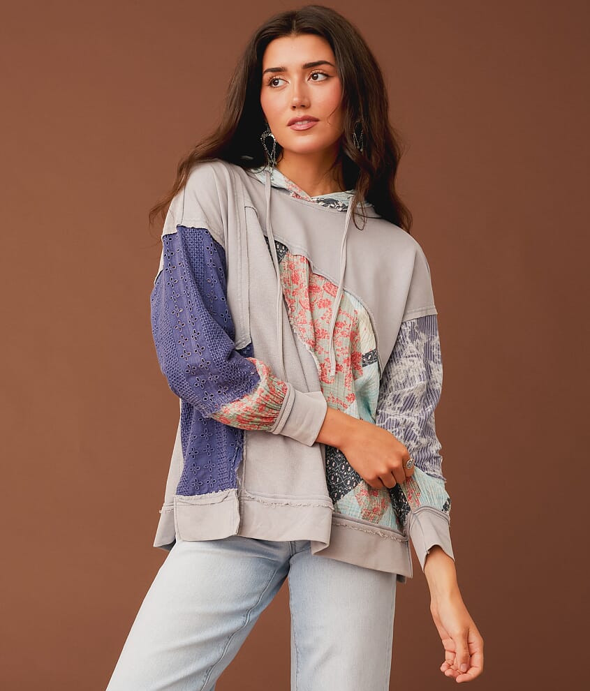 Mixed Media Hoodie - thumbnail 2