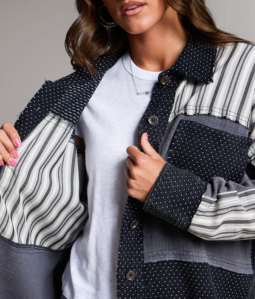 Polka Dot Striped Shirt - thumbnail 5