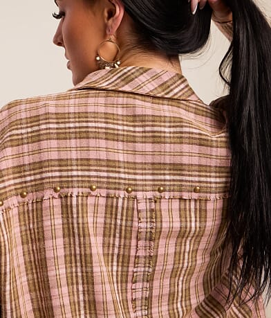 Frayed Flannel Shirt thumbnail 5
