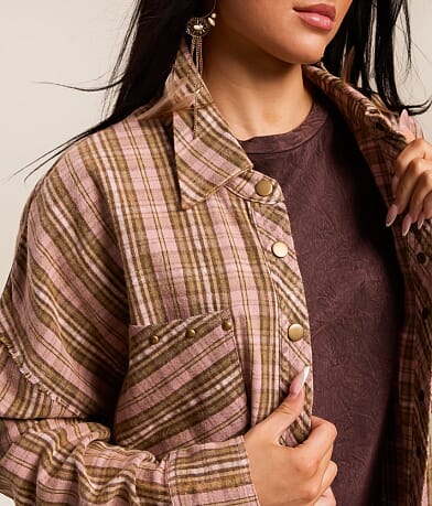 Frayed Flannel Shirt thumbnail 7