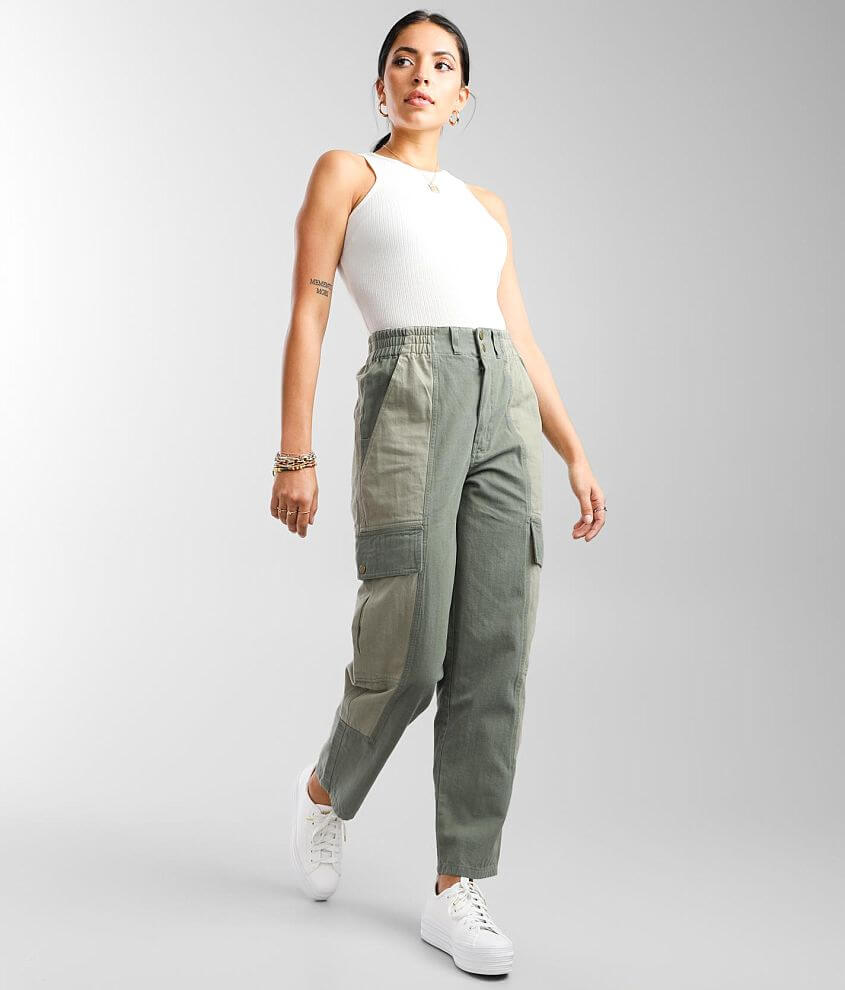 Gilded Intent Two-Tone Cargo Pant - Women's Pants in Antero