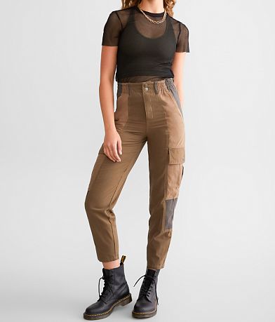 Gilded Intent Cargo Denim Jogger Jean - Women's Jeans in Denali