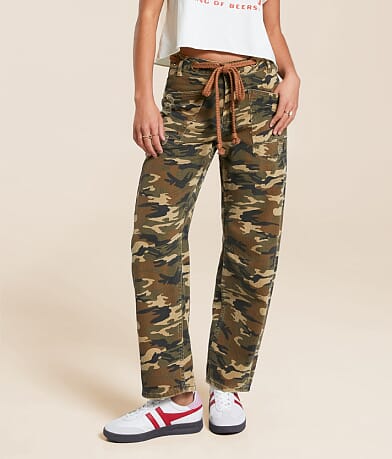 Gilded Intent Camo Barrel Pant front view