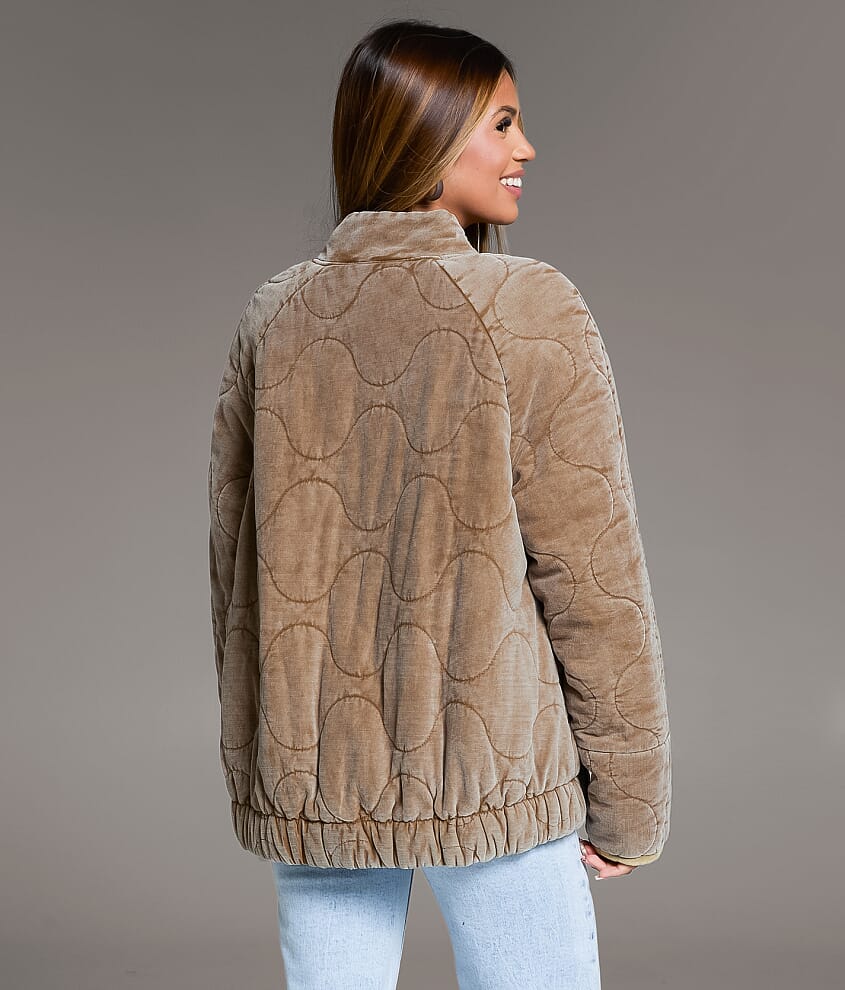 Quilted Corduroy Jacket - thumbnail 3