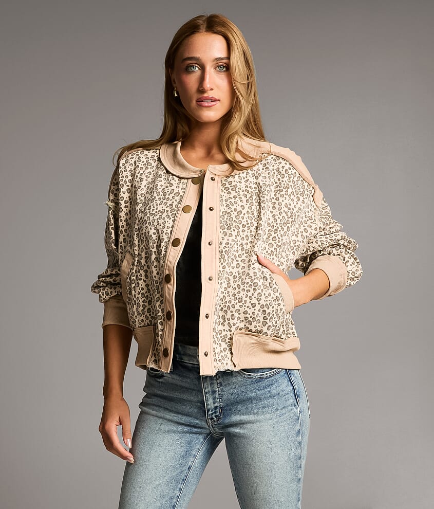 Pieced Cheetah Jacket - thumbnail 2