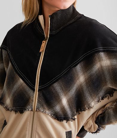 BKE Pieced Plaid Jacket MISC_DETAIL_2