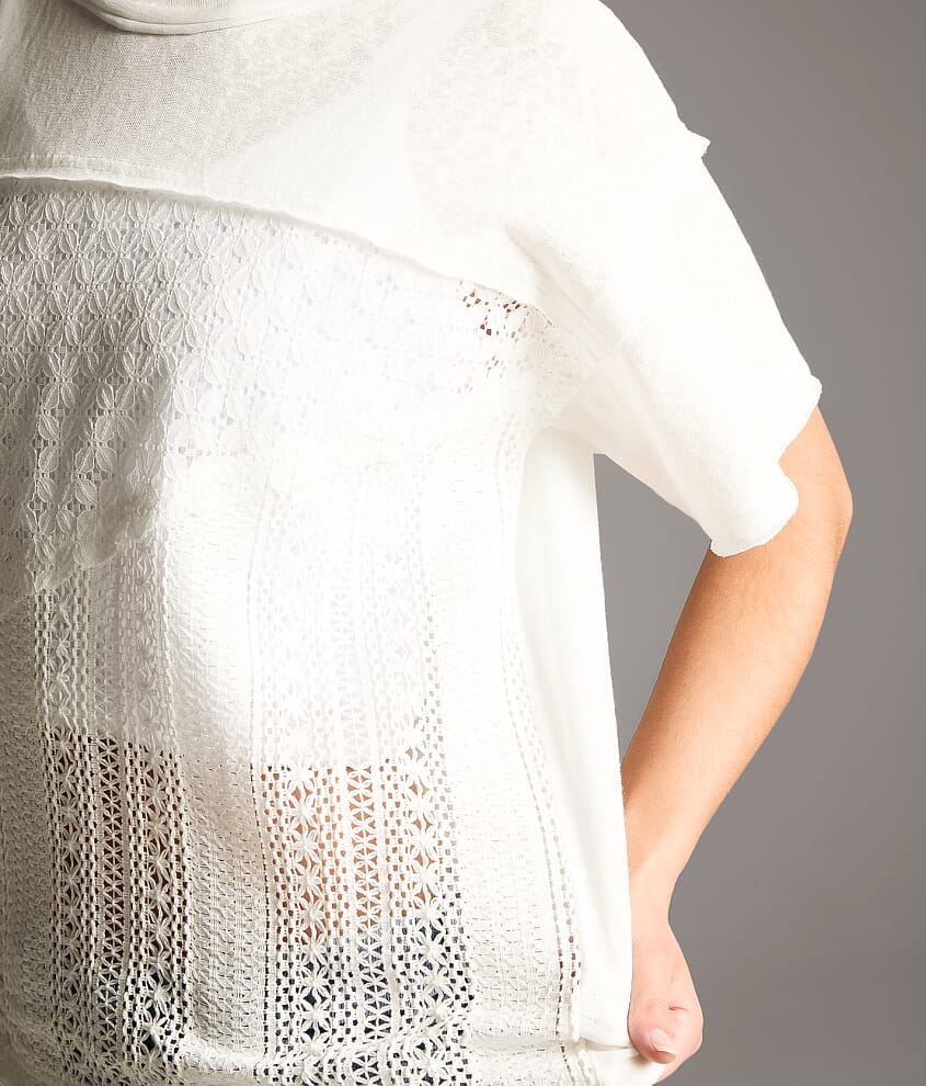 Pieced Lace Top - thumbnail 8