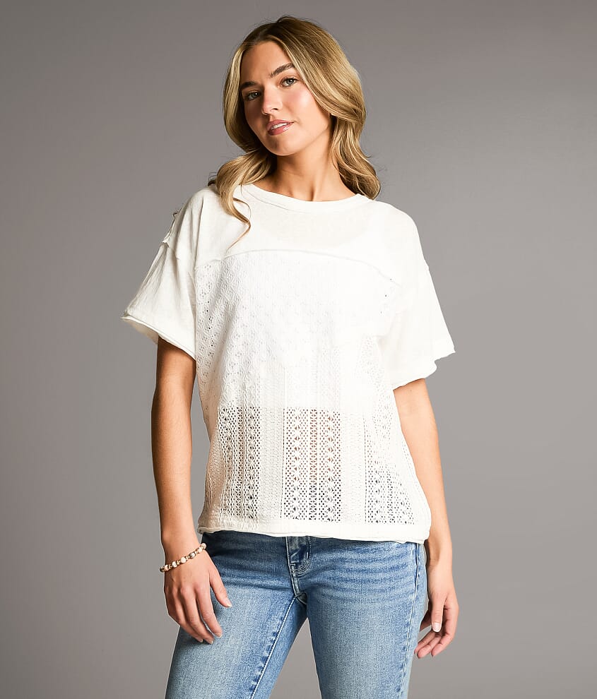 Pieced Lace Top - thumbnail 6