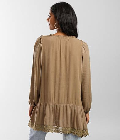 Gimmicks Oversized Peplum Shirt BACK