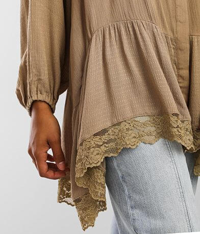 Gimmicks Oversized Peplum Shirt MISC_DETAIL_1