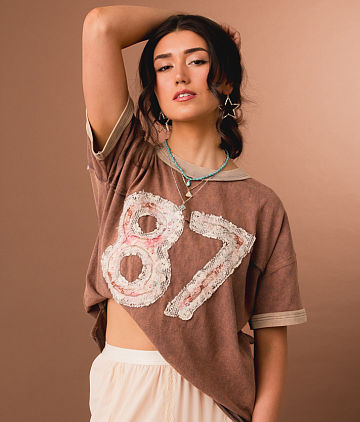 Pieced 87 Washed T-Shirt