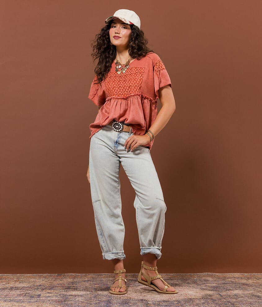 Embroidered Floral Top - thumbnail 5