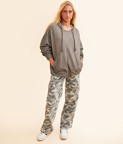 Gilded Intent Mesh Inset Hooded Sweatshirt misc detail 3 view