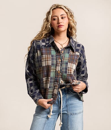 Frayed Flannel Shirt thumbnail 2
