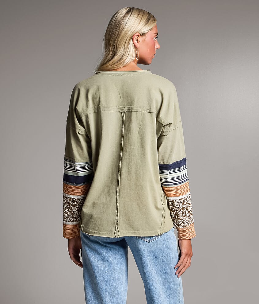 Mixed Print Top