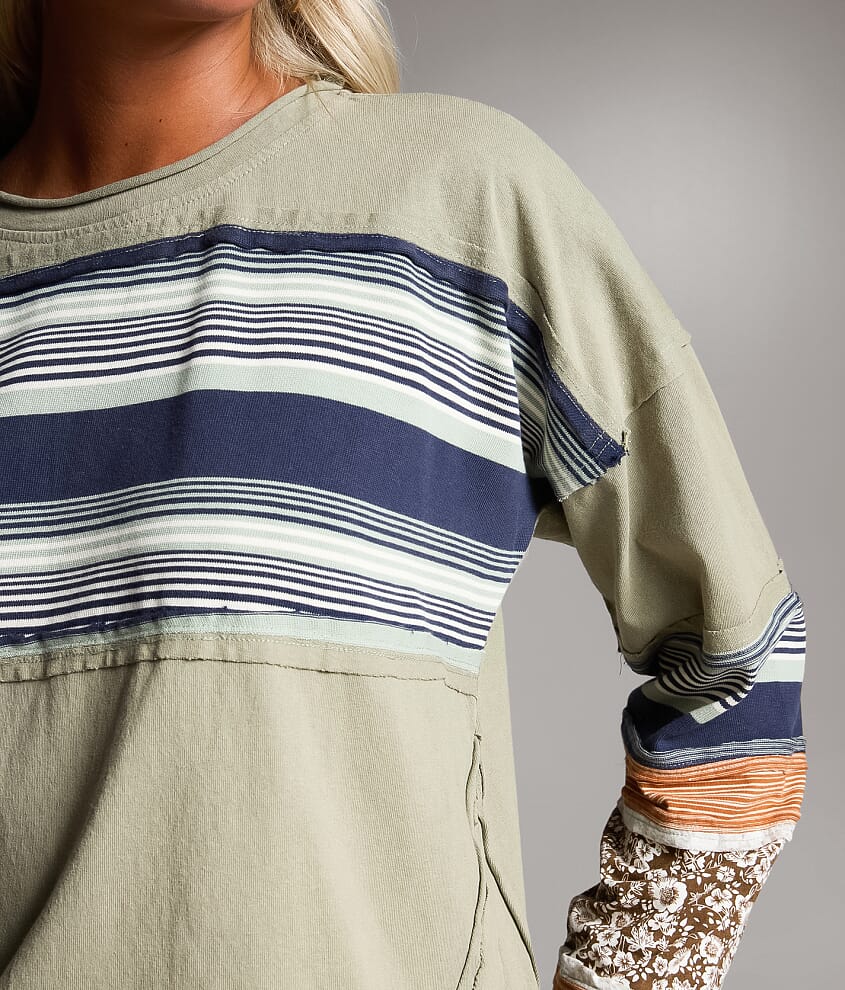 Mixed Print Top - thumbnail 4