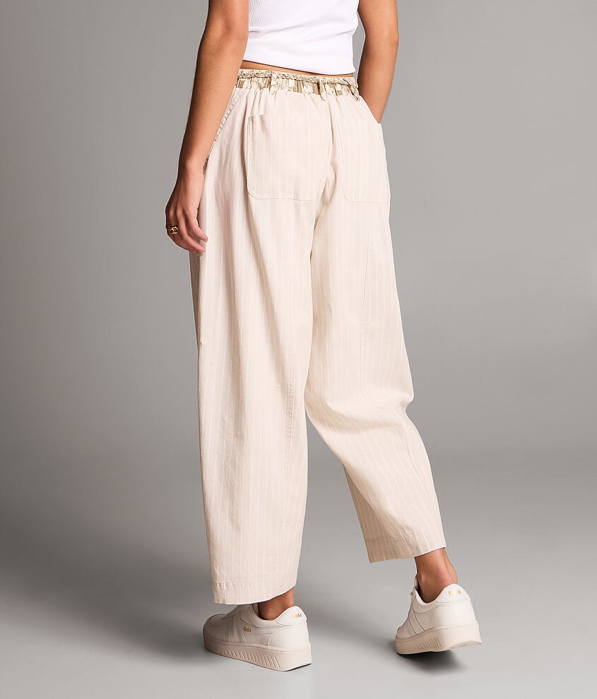 Striped Barrel Pant