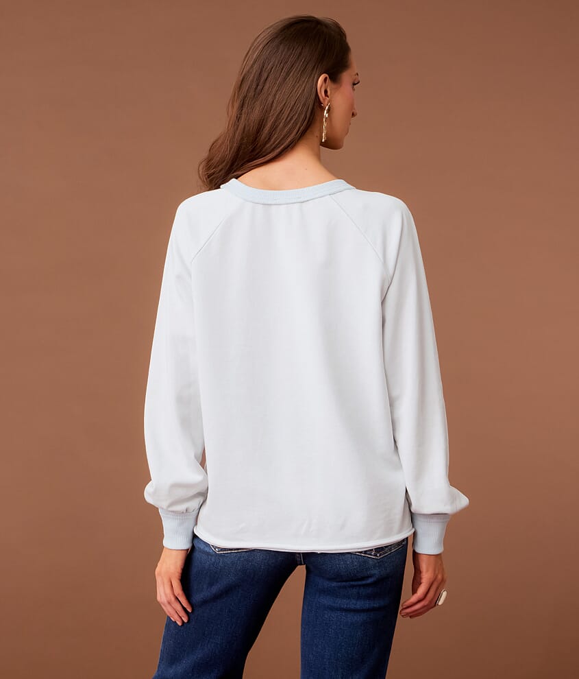 Cowboy Boot Patchwork Pullover