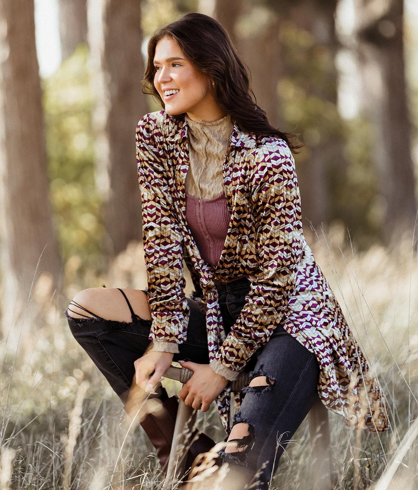 ジャケット・アウター Ozz On lace up shirt jacket gimmick y2k OMNIGOD x Alex Mill Miller Jacket